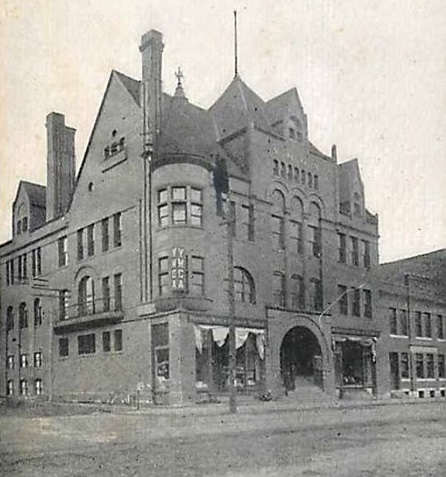 Ottumwa's First YMCA Building.