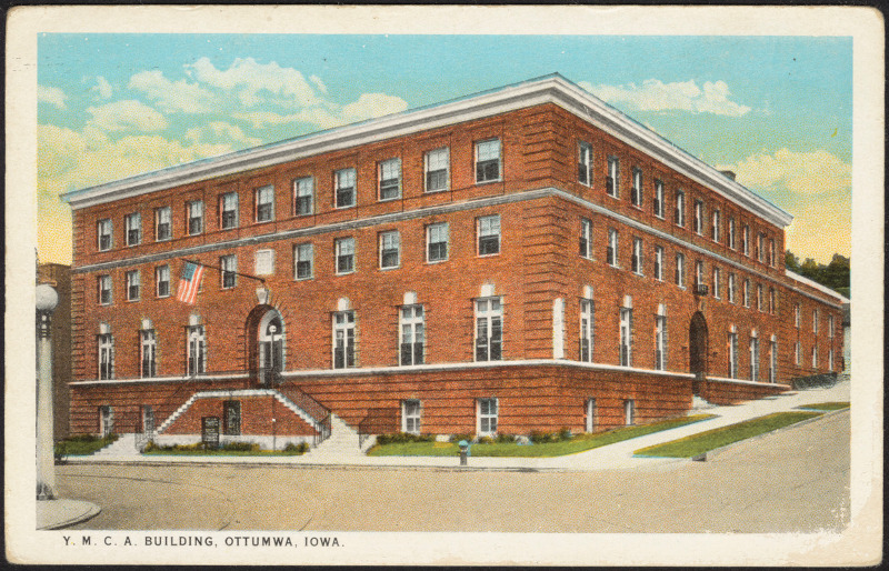 Ottumwa YMCA's Second Building.