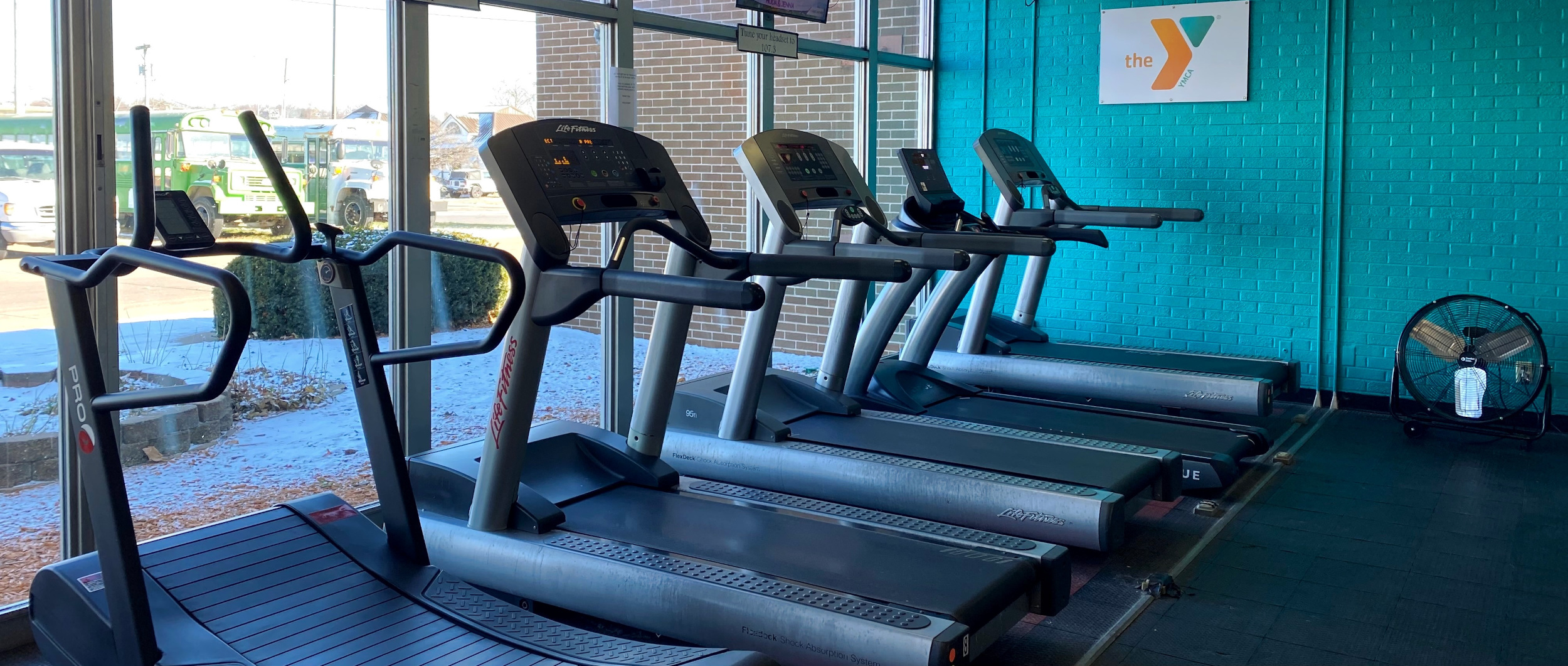 Photo of Treadmills in Cardio Room